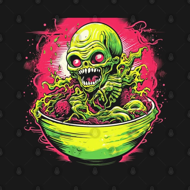 Zombie Ramen Apocalypse | Cool Japanese Ramen Noodle #10 by We Anomaly