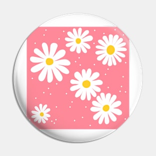 Pink Daisys Pin