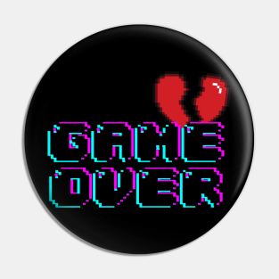 Game over Pin