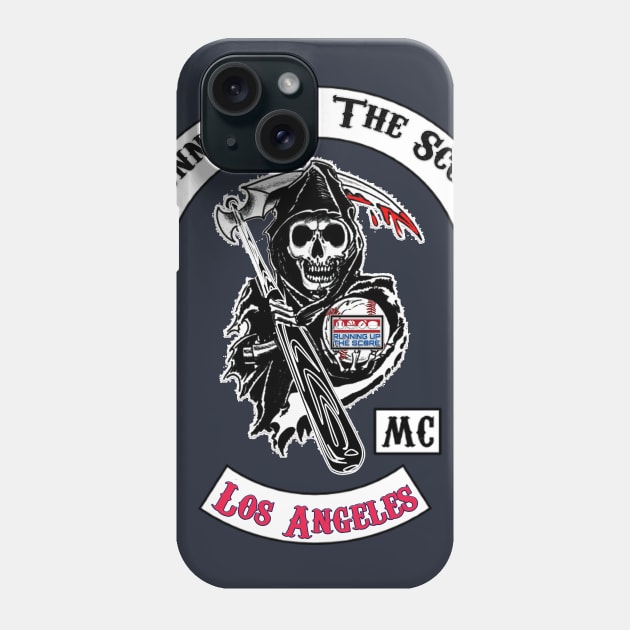 Sons of Baseball (Los Angeles A Baseball) Phone Case by RUTSSports