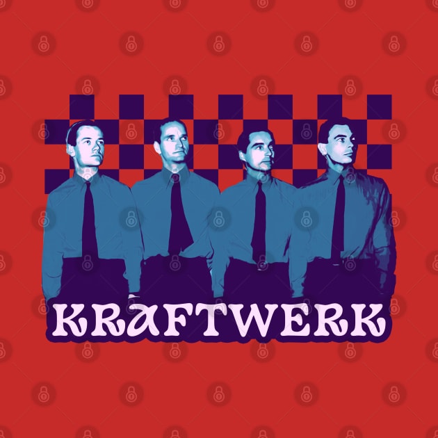 kraftwerk vintage retrowave by Colana Studio