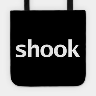 Shook Funny Typography Tote