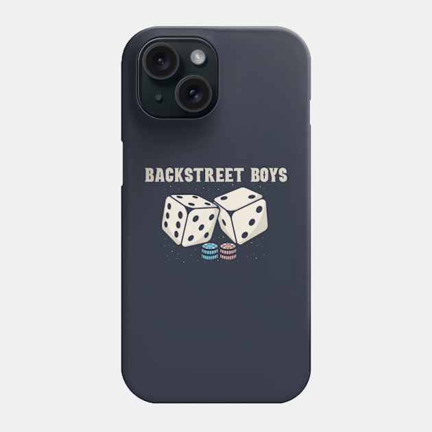 backstreet boys { dice Phone Case by Hsamal Gibran