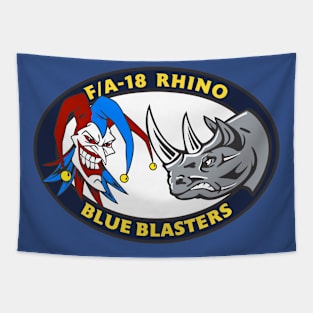 VFA-34 Blue Blasters - Rhino Tapestry