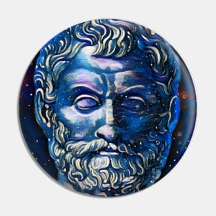 Thales of Miletus Portrait | Thales of Miletus Artwork 4 Pin