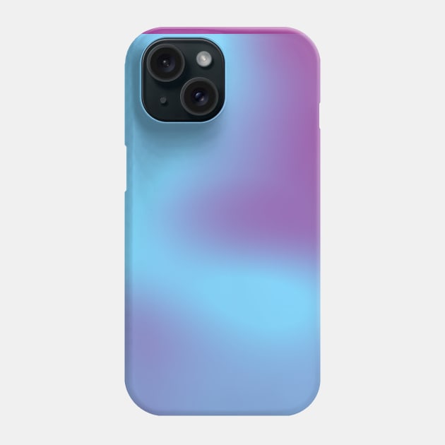 blue to pink gradient Phone Case by stupidpotato1