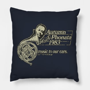 Autumn Phonata 1983 Pillow