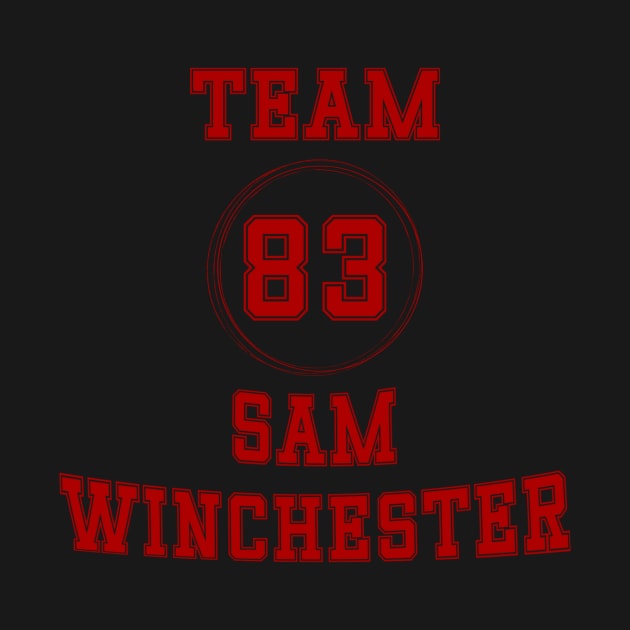 Team Sam Winchester Varsity by kaseysdesigns