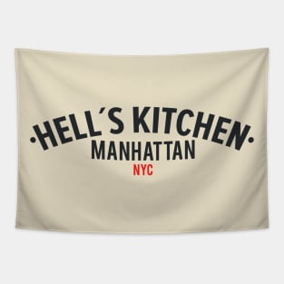 New York Manhattan Hell´s Kitchen - Hell´s Kitchen Logo - Hell´s Kitchen Style Tapestry