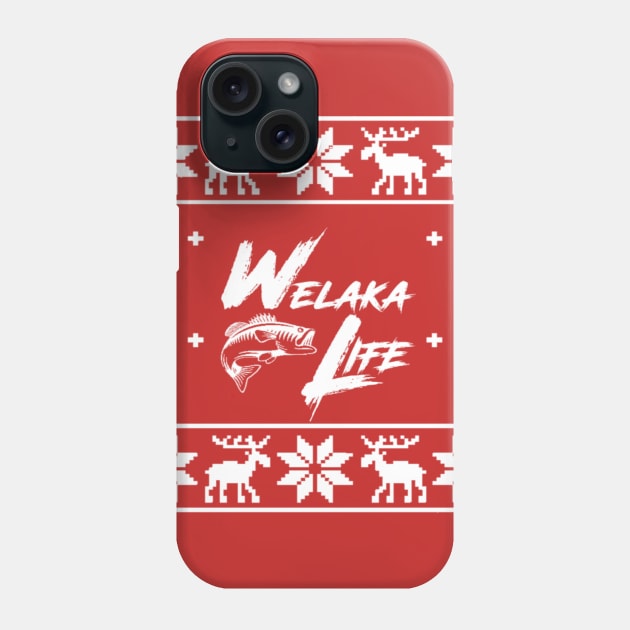 Welaka Life Ugly Christmas Logo Phone Case by Welaka Life