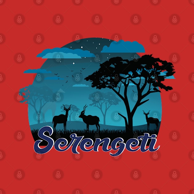 Serengeti in Africa my dreams by Chipity-Design