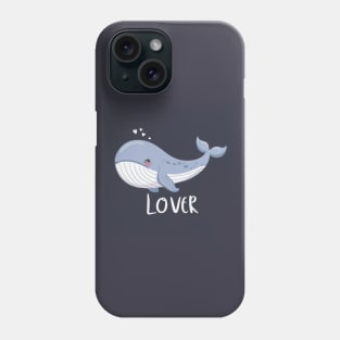 Beautiful Whale for whale lover Phone Case