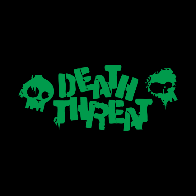 Green Skull Death by byrdimugedigedi