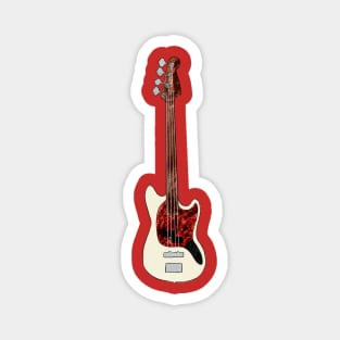 Bass Guitar Magnet