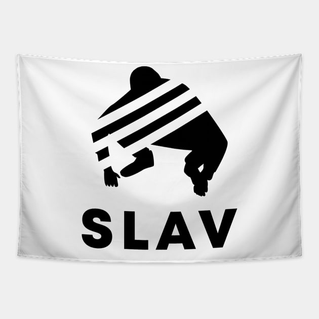 slav squat Tapestry by Slavstuff