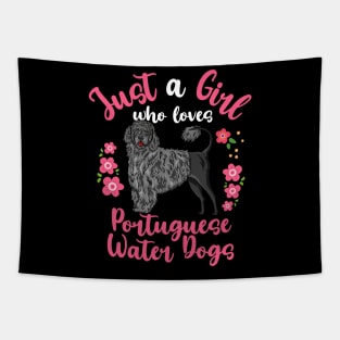 Portuguese Water Dog Dog Lover Tapestry