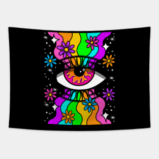 Fire in her eyes Tapestry