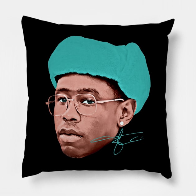 Mr. Tyler, The Entertainer and Creator Pillow by BloomInOctober