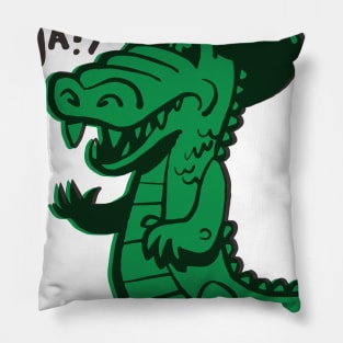 Later Alligator Pillow