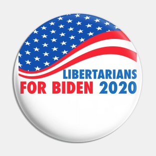 Libertarians for Biden 2020 Pin