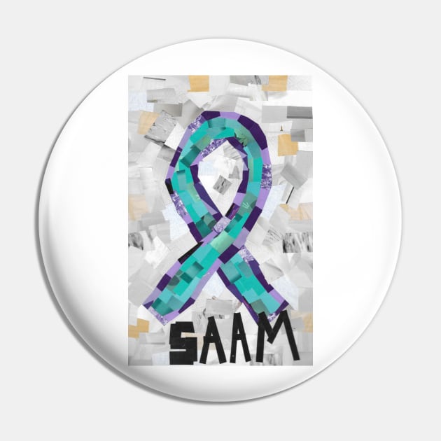 Sexual Assault Awareness Month Pin by cajunhusker