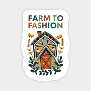 Farm to Fashions Country Yeehaw - Homestead Fashions Funny Magnet