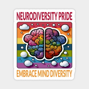 Neurodiversity Pride: Mind Body Balance Magnet