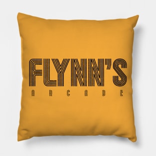 Flynn's Arcade - vintage logo Pillow