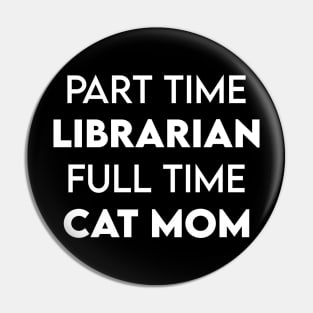 librarian cat Pin