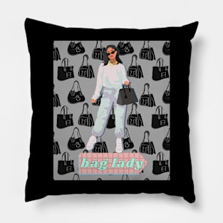 Bag Lady Pillow