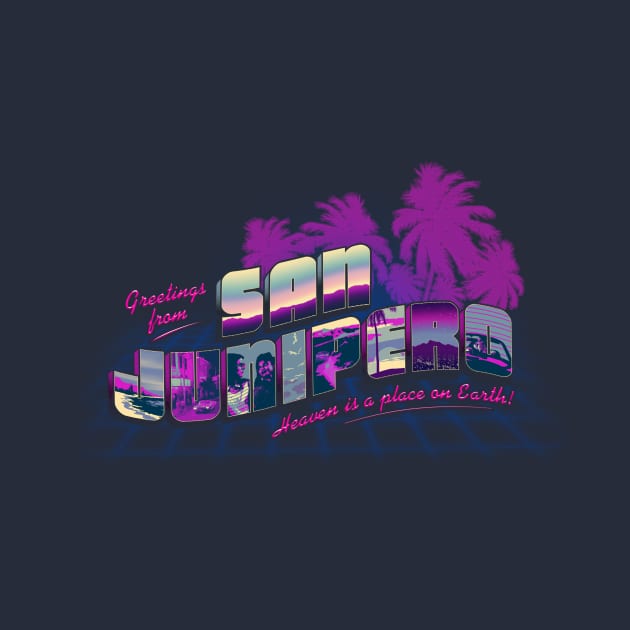 80s san junipero by halfabubble