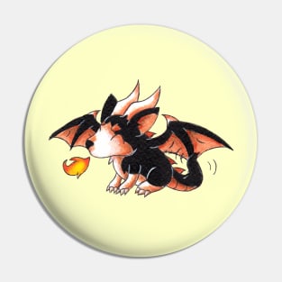 Dragon Doggo Pin