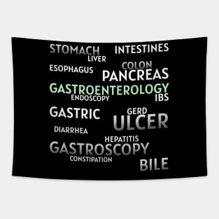 Favorite Gastroenterologists' Words Tapestry