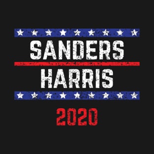 Bernie Sanders 2020 and Kamala Harris on the one ticket T-Shirt