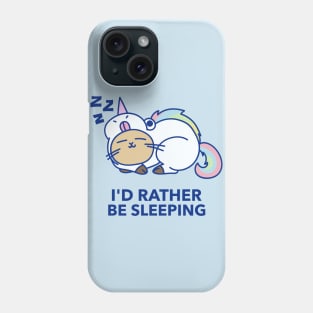 I'd Rather Be Sleeping Phone Case