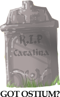 R.I.P. Catalina Magnet