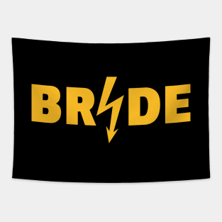 Bride Flash (Hen Night / Bachelorette Party / Gold) Tapestry