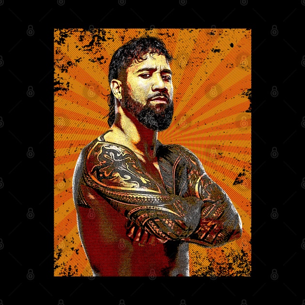 Jey Uso // Retro Comics Style by Kolovos Comic