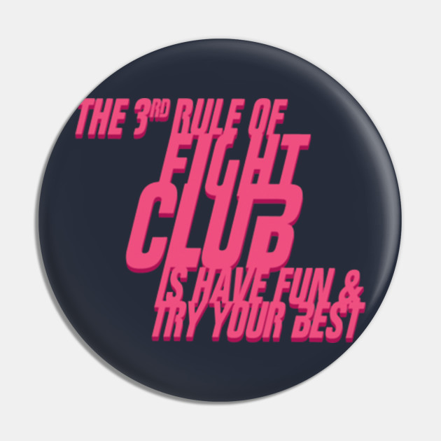 Funny Or Die Fight Club - Funny Or Die Fight Club - Pin | Teepublic