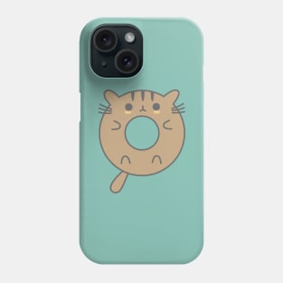 Cute Donut Cat T-Shirt Phone Case