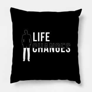 Life Changes & Time Passes - People Getting Older With Time Pillow