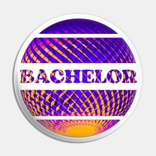 Bachelor party discoball Pin