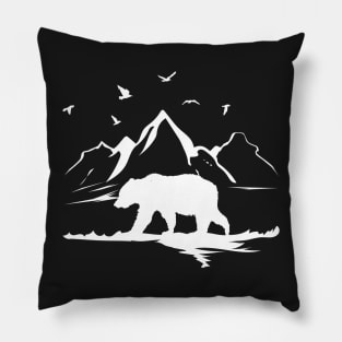 Wilderness Bear Pillow