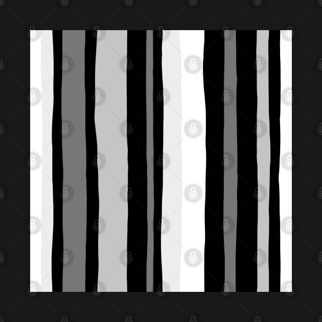 Striped black and white pattern by marina63