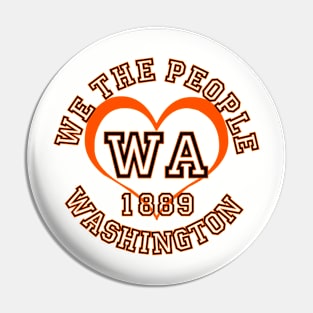 Show your Washington pride: Washington gifts and merchandise Pin