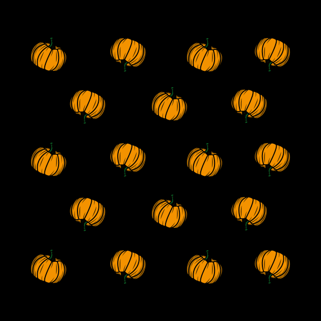 Pumpkin Vintage Pattern Design by JDP Designs