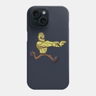 Running Frankenstein Monster Phone Case