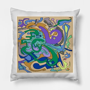 AB Funky works Pillow