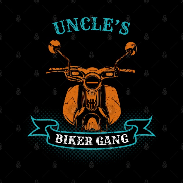 Uncle's Biker Gang Father's Day by DwiRetnoArt99