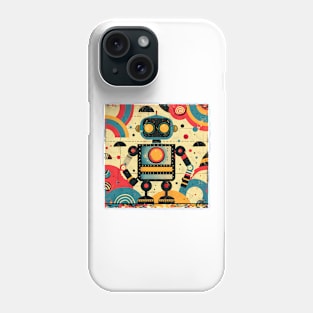 robots themed Phone Case